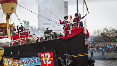 Sinterklaas aankomst in Dordrecht