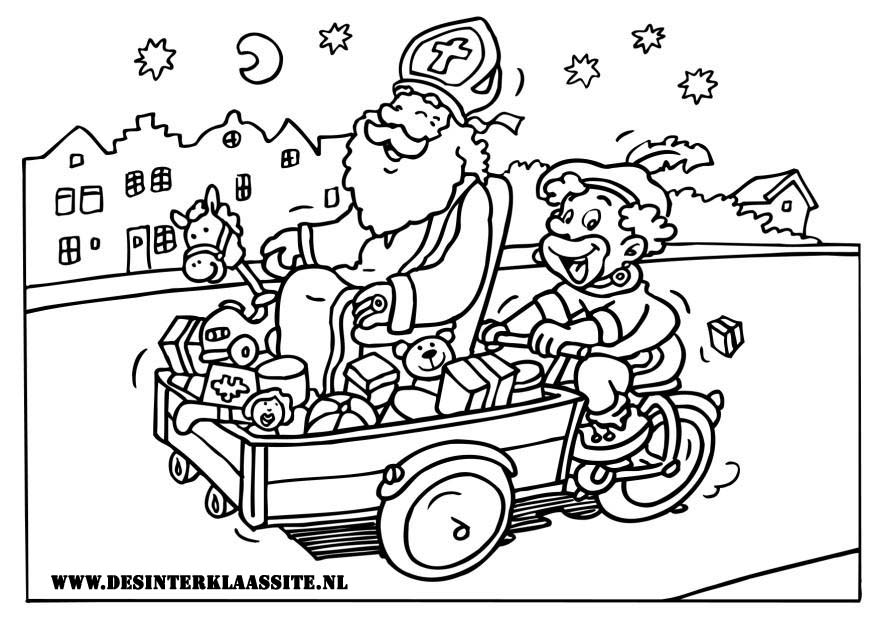 Sinterklaas Kleurplaten Desinterklaassitenl